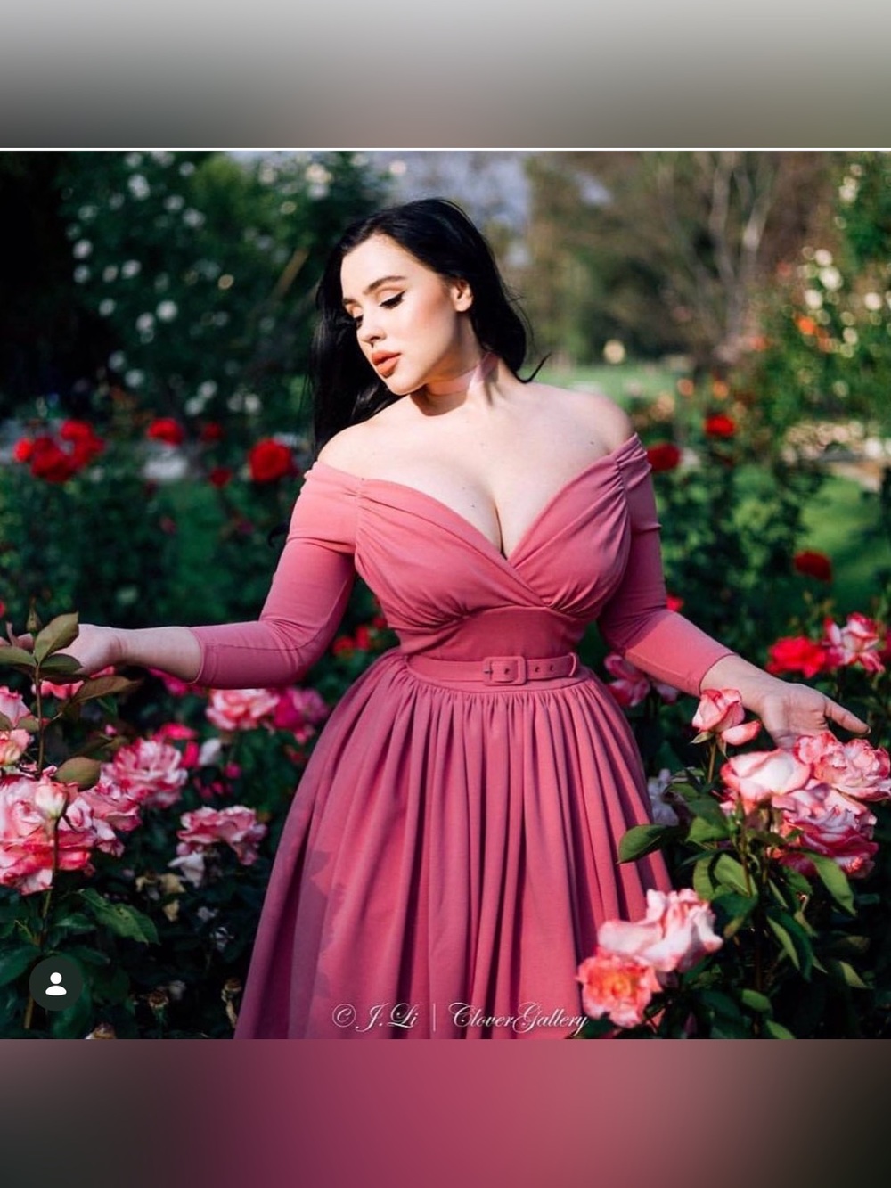 Rare & sold-out! Vixen by Micheline Pink Vintage-Inspired Fit & Flare Dress